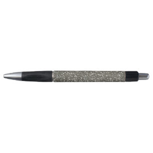 Stylish Silver Glitter Pen
