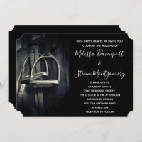 Stylish Silver Stirrups on English Riding Saddle