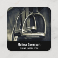 Stylish Silver Stirrups on English Riding Saddle