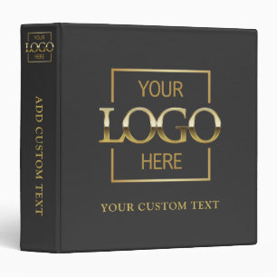 Stylish Simple Custom Business Logo No Minimum Binder
