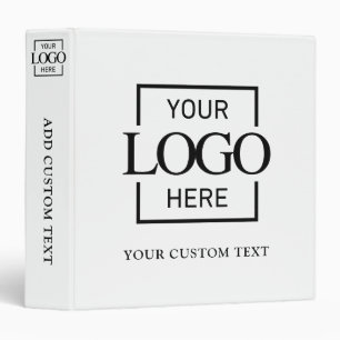 Stylish Simple Custom Business Logo No Minimum Binder