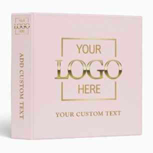 Stylish Simple Custom Business Logo No Minimum Binder