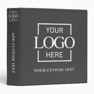 Stylish Simple Custom Business Logo No Minimum Binder