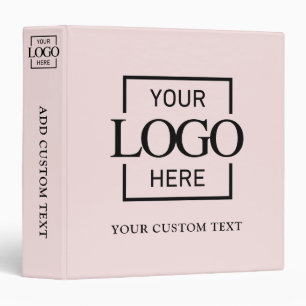 Stylish Simple Custom Business Logo No Minimum Binder