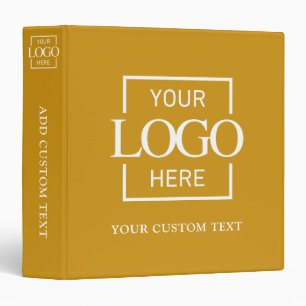 Stylish Simple Custom Business Logo No Minimum Binder