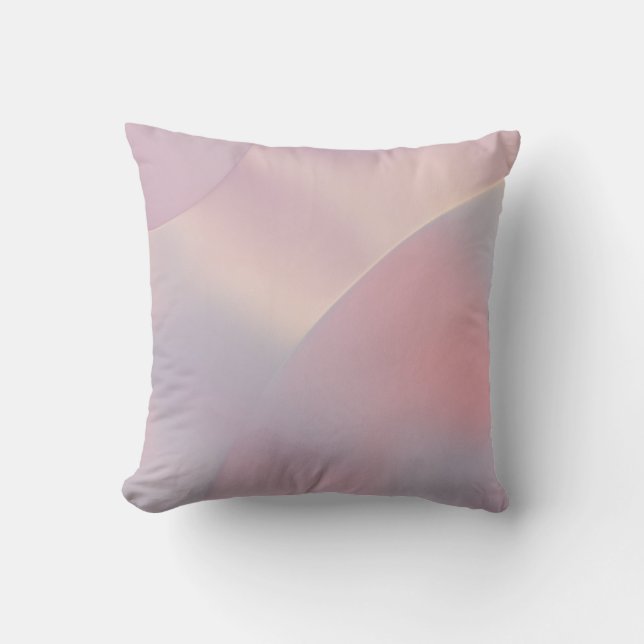 Stylish Simple Graphic Design Throw Pillow (Front)