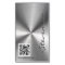 Stylish Sliver Radial Metallic Look with QR Code