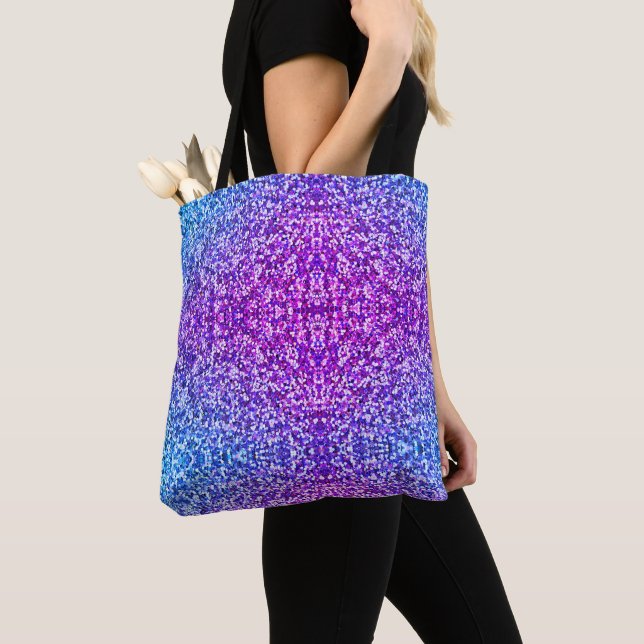 Stylish sparkly tote bag (Close Up)