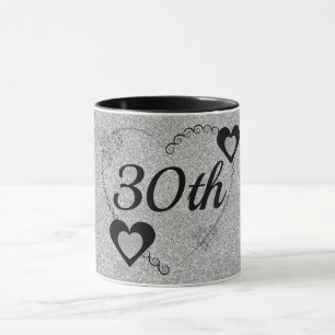 Stylish special birthday mug 30th