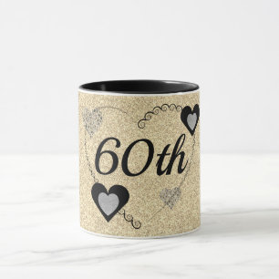Stylish special birthday mug 60th