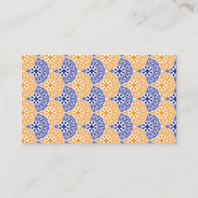 Stylish Square Appointment Cards | Trendy & Pro (Front)