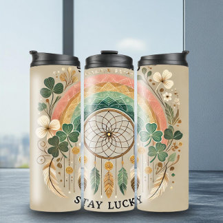 Stylish St. Patrick's Boho Tumbler