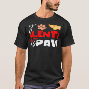 Stylish Statement Valentine's Day Dog Partnerlook T-Shirt