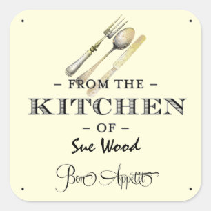 Stylish Stickers for Gifts From Your Kitchen