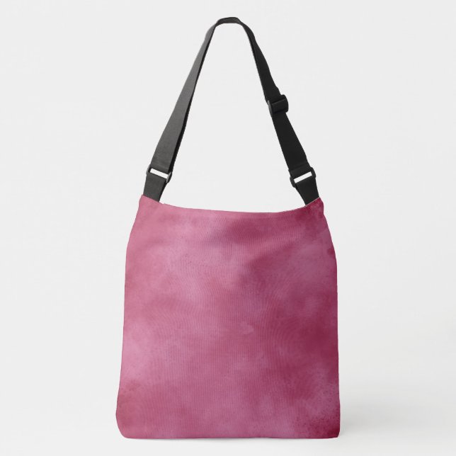 Stylish Storm cloud effect  Burgundy Blush  Crossbody Bag (Front)