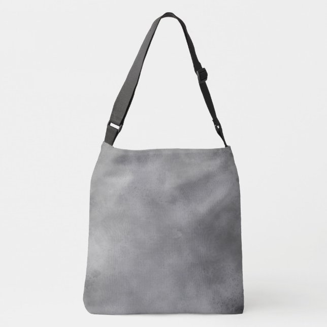 Stylish Storm cloud effect  gray  Crossbody Bag (Back)