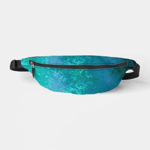 Stylish Storm cloud effect Green  Fanny Pack