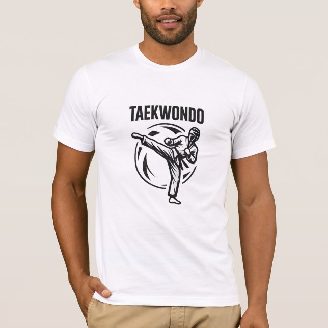 Stylish TaeKwonDo T-Shirt (Front)