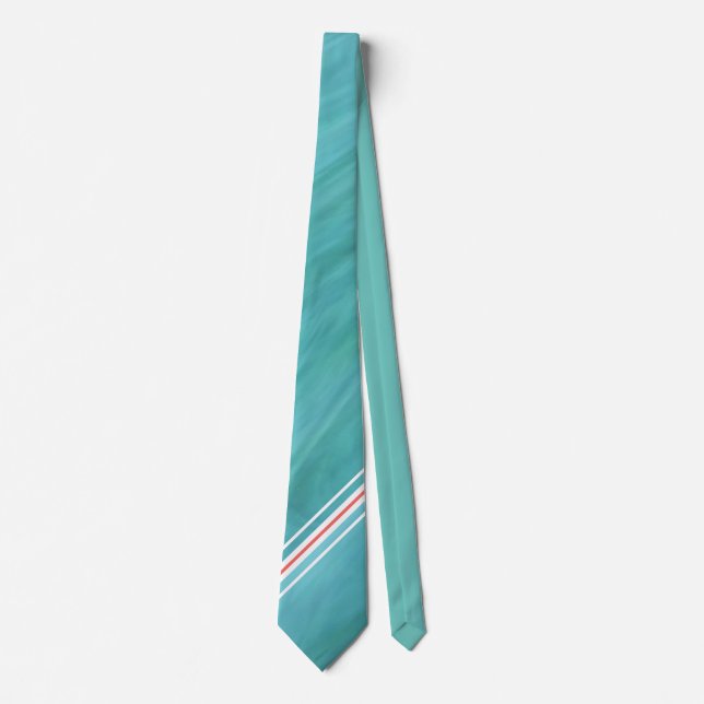 Stylish Teal Tie (Front)
