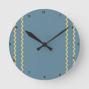 Stylish TealTide  Acrylic Wall Clock