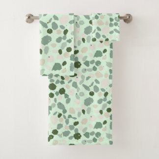 Stylish Terrazzo Bath Towel