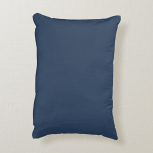 Stylish Textured Blue Decorative Accent Pillow