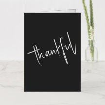 Stylish Thanksgiving Text