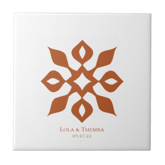 Stylish Thoughtful Wedding Gift Tile