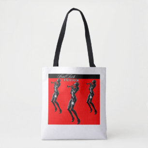 Stylish Tote - A Medley of Man, Machine & Music!  Bag