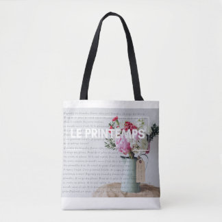Stylish Tote - Springtime - French Inspired
