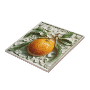Stylish Trendy Citrus Mediterranean Farmhouse Tile