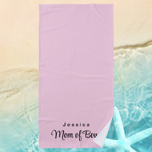 Stylish Trendy Girly For Mom Beach Towel