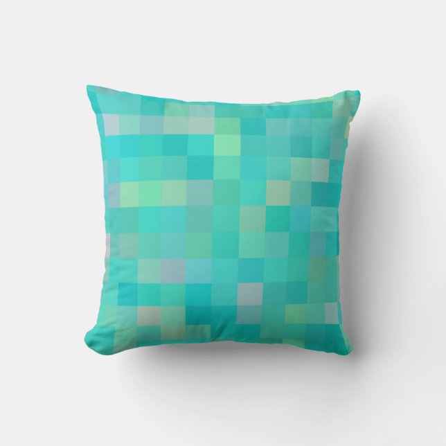 Stylish Trendy Multi-Colour Pattern Cool Throw Pillow (Front)
