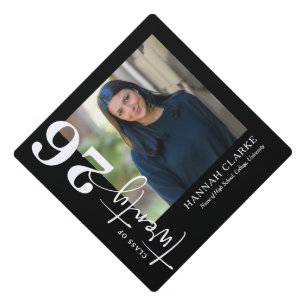 Stylish Twenty25 Photo Keepsake Gift Graduation Cap Topper