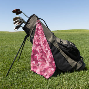 Stylish Urban Camouflage  Golf Towel