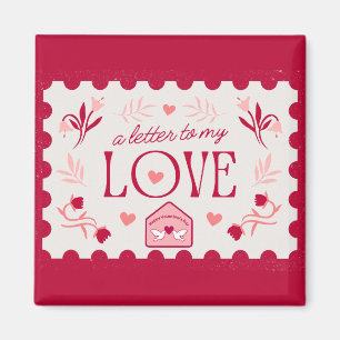 Stylish Valentine’s Day Gift with Love Message Magnet