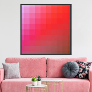 Stylish Vibrant Design Canvas Print
