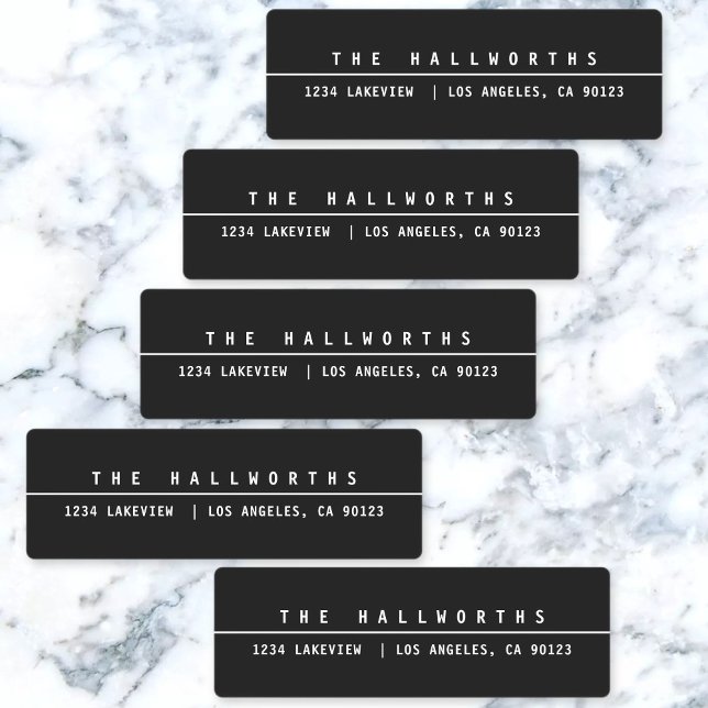 Stylish Waterproof Minimalist Black & White (Creator Uploaded)