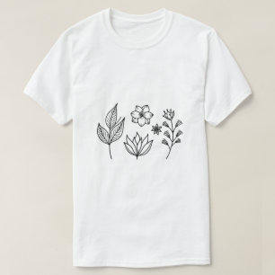 Stylish white and black Gift Creation T-Shirt