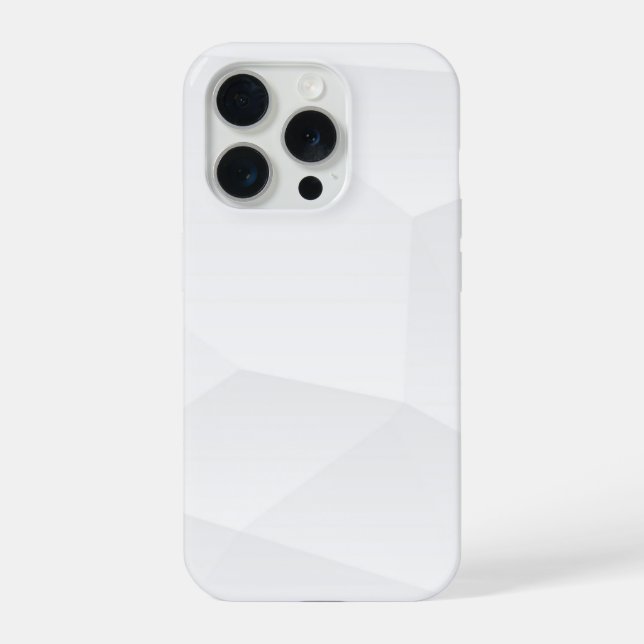 stylish White Pattern iPhone Case (Back)
