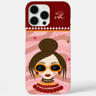 Stylish woman iPhone 16 pro max case