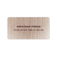 Stylish Wood Board Look Distressed Text Template