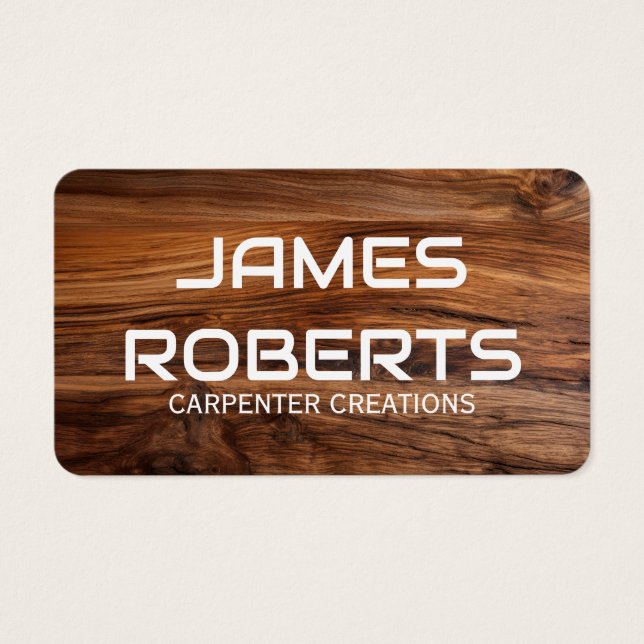 Stylish Wooden Carpentry Construction (Front)