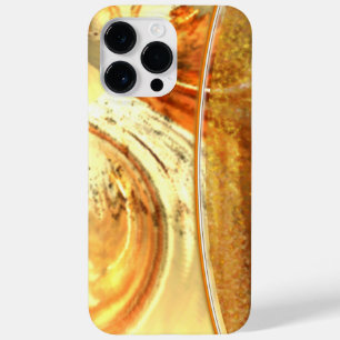 Stylish Yellow Natural Earth Tones Abstract Case-Mate iPhone 14 Pro Max Case