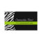 Stylish Zebra BusinessCards :: {Horizontal}