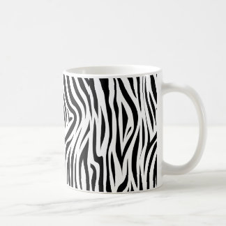 Stylish Zebra Print Animal Skin Coffee Mug