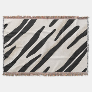 Stylish Zebra Print Throw blanket Coordinate