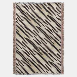 Stylish Zebra Print Throw blanket Coordinate