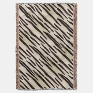 Stylish Zebra Print Throw blanket Coordinate