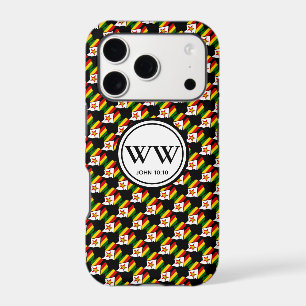 Stylish ZIMBABWE Monogram Abundant Life John 10:10